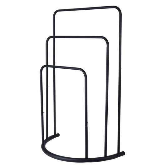 Bathroom Solutions Bathroom Solutions Handdoekenrek staand 49,5x75 cm metaal zwart