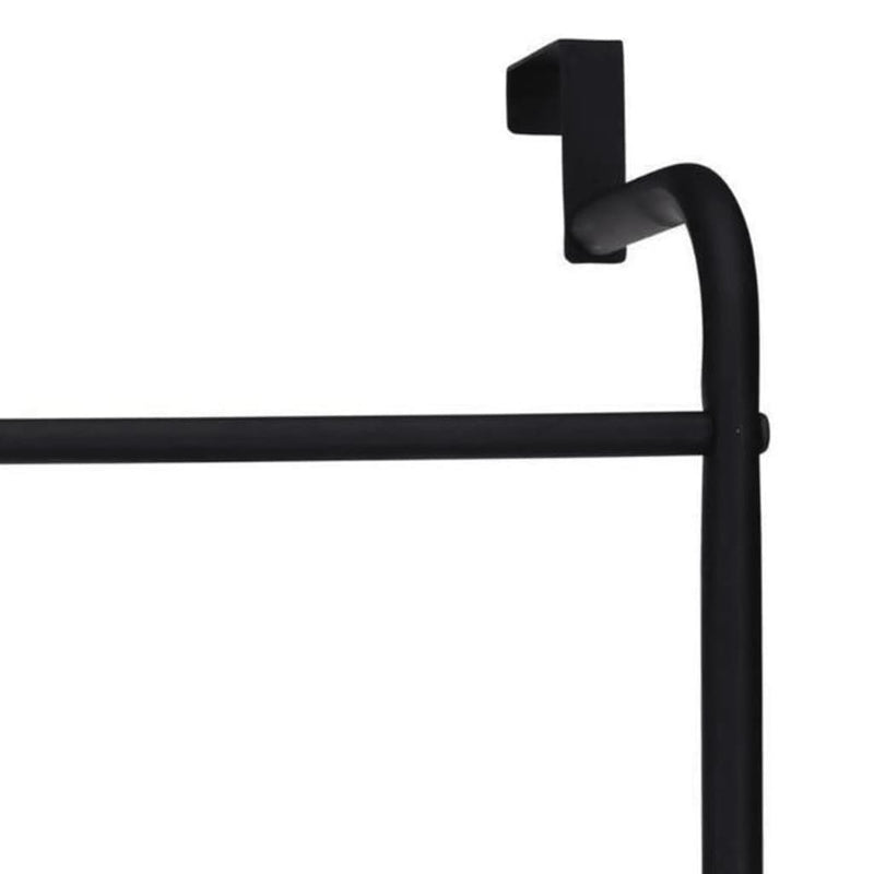 Load image into Gallery viewer, Bathroom Solutions Bathroom Solutions Deurhanddoekenrek metaal zwart
