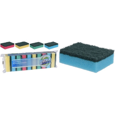 Ultra clean schuursponzen 8x5x2.5 cm 10 stuks