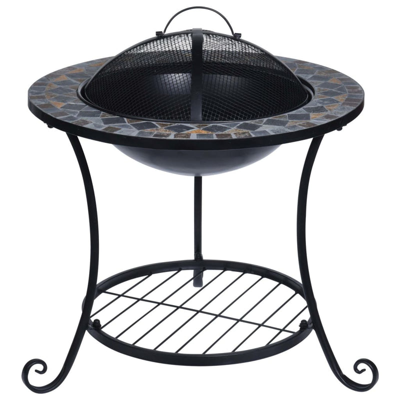 Load image into Gallery viewer, Progarden vuurschaal met mozaïekontwerp 58x58x44 cm
