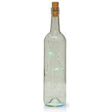 S.i.a. flessenstop lichtsnoer met 8 multicolor led lampjes ip44