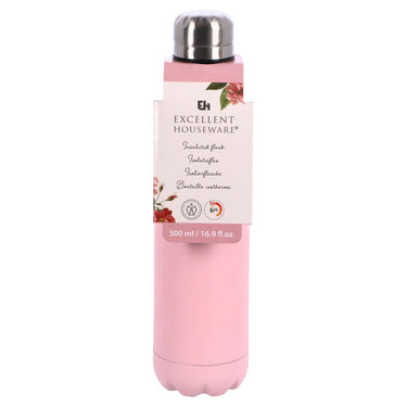 Excellent houseware isoleerfles 500ml 4 verschillende uitvoeringen