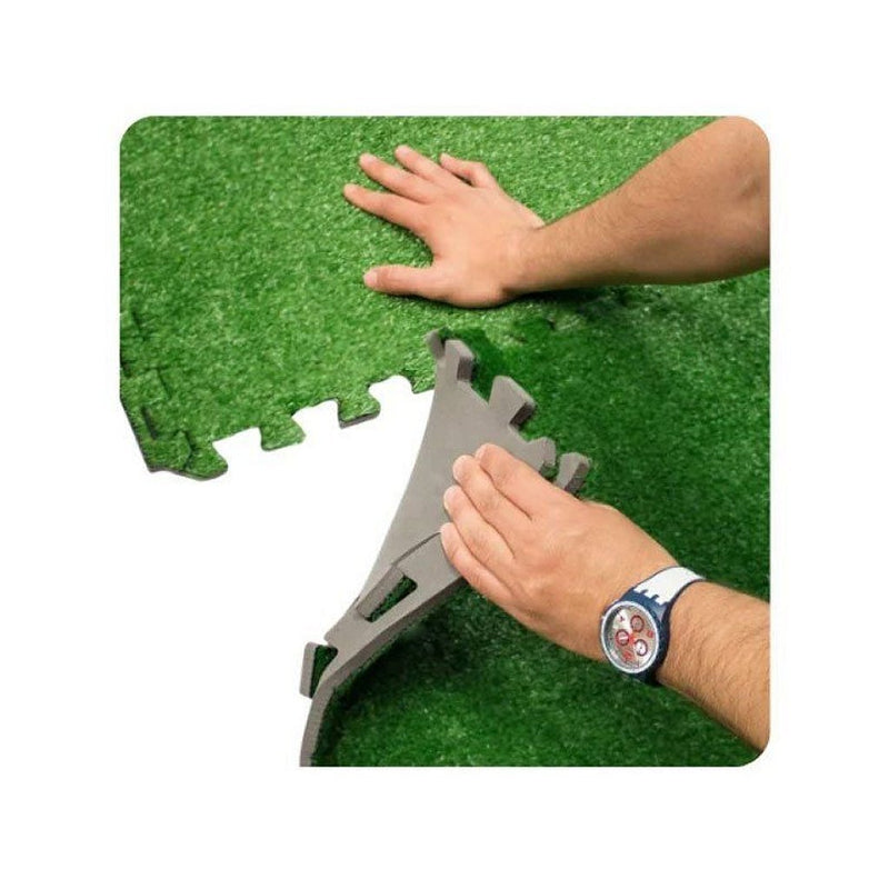 Load image into Gallery viewer, Zwembadtegels grasprint, 40x40cm (6 stuks)
