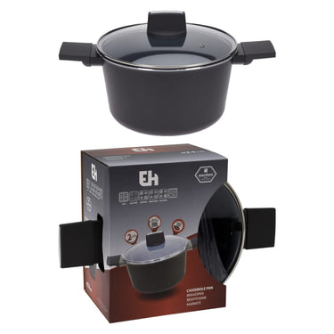 Excellent houseware braadpan met deksel 24 cm