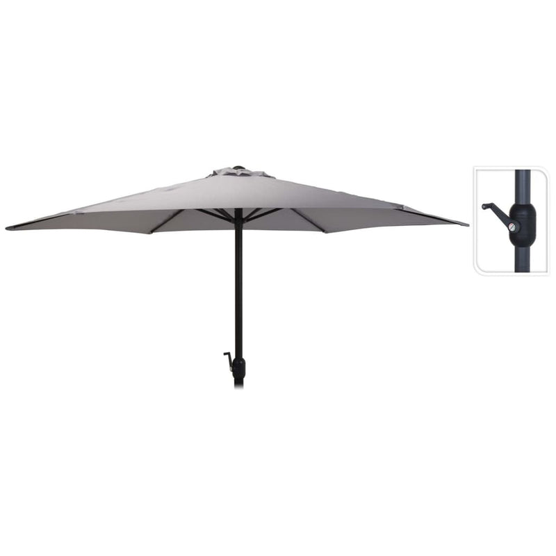 Load image into Gallery viewer, Progarden parasol monica 270 cm lichtgrijs
