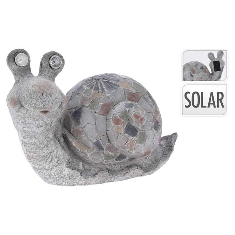 Load image into Gallery viewer, ProGarden ProGarden Tuindecoratie slak met solarverlichting MGO
