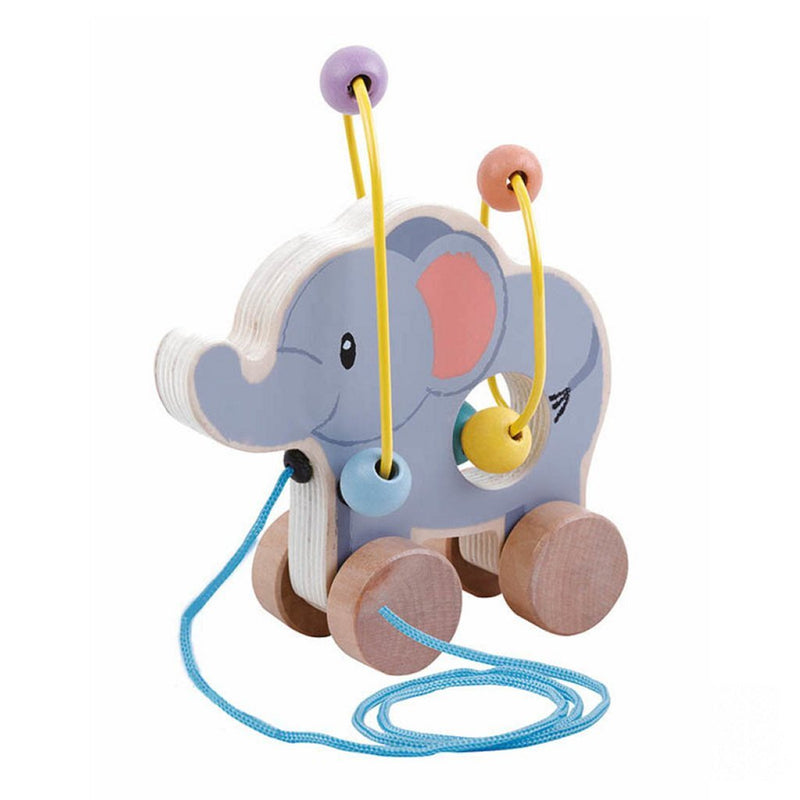 Load image into Gallery viewer, Studio Circus Studio Circus Houten Trekfiguur Olifant
