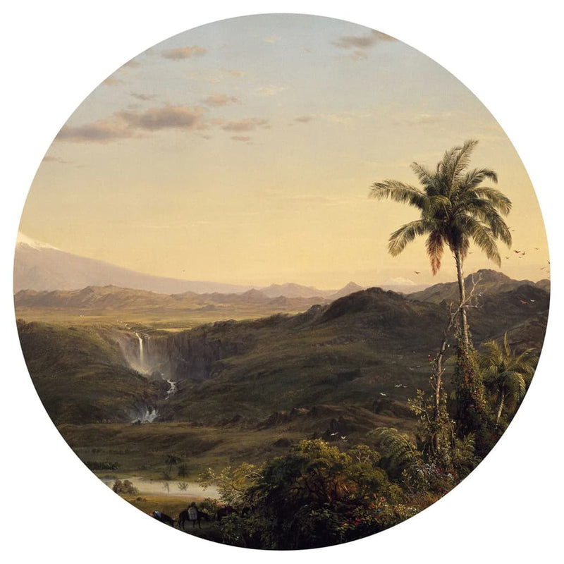 Load image into Gallery viewer, WallArt WallArt Behangcirkel The Americas 142,5 cm

