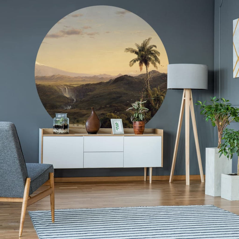 Load image into Gallery viewer, WallArt WallArt Behangcirkel The Americas 142,5 cm
