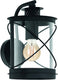 Eglo pulfero wandlamp buiten - e27 - 28 cm - zwart