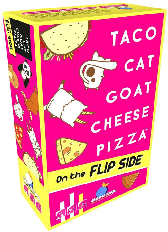 Geronimo games blue orange kaartspel taco back goat cheese pizza
