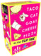 Geronimo games blue orange kaartspel taco back goat cheese pizza