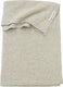 Meyco baby knit basic wiegdeken - sand melange - 75x100cm - 1.0 tog