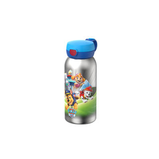 Mepal isoleerfles met flipdop campus - 500 ml - waterfles rvs - lekdicht - hygiënische deksel - paw patrol pups