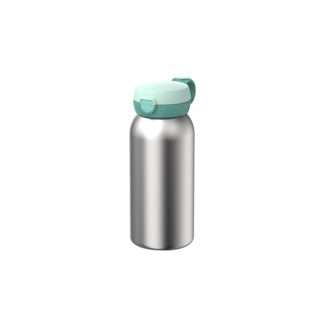 Mepal isoleerfles met flipdop campus - 500 ml - waterfles rvs - lekdicht - hygiënische deksel - cool mint