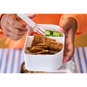 Mepal rvs lunchbox vorkje campus stitch | 2 stuks