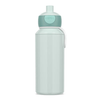 Mepal pop-up drinkfles campus - 400 ml - sluit goed af - drinkbeker voor kinderen - cool mint