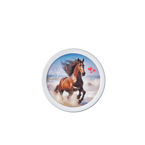 Mepal fruitbox campus - 300 ml - inclusief fruitvorkje - sluit goed af - snackdoosje - wild horse