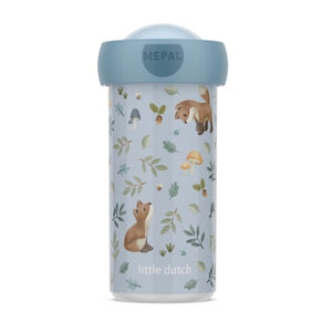 Mepal schoolbeker campus little dutch - 300 ml - sluit goed af - drinkbeker voor kinderen - forest friends