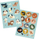 Bora stickervellen 2 x a6. pup (5 sets)