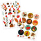 Bora stickervellen 2 x a6. frie (5 sets)