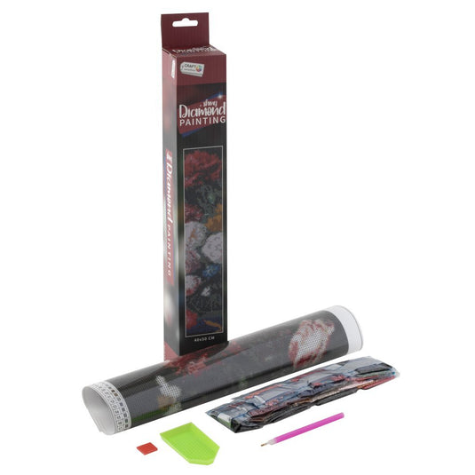 Craft sensations diamond painting flowers 40x50 cm