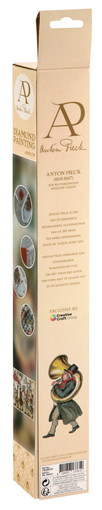 Grafix diamond painting anton pieck fanfare 40x50cm