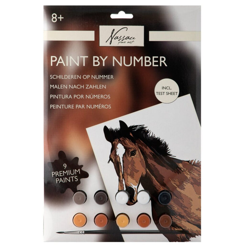 Load image into Gallery viewer, Nassau schilderen op nummer paard
