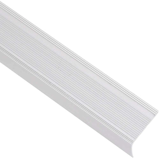 Vidaxl trapneuzen l-vormig 5 st 100 cm aluminium zilverkleurig