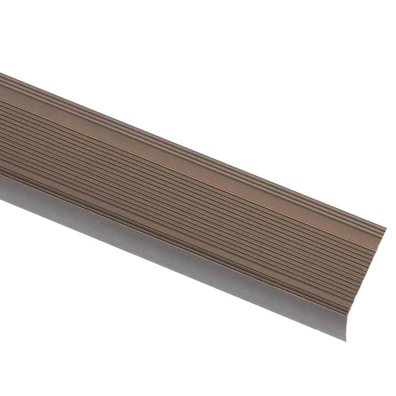 Chargez l'image dans la visionneuse de la galerie, Vidaxl trapneuzen l-vormig 5 st 100 cm aluminium bruin
