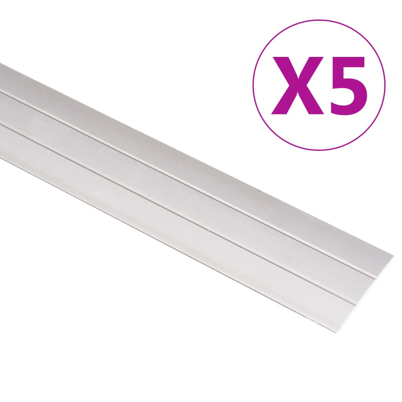 Load image into Gallery viewer, VidaXL Vloerprofielen 5 st 134 cm aluminium goudkleurig
