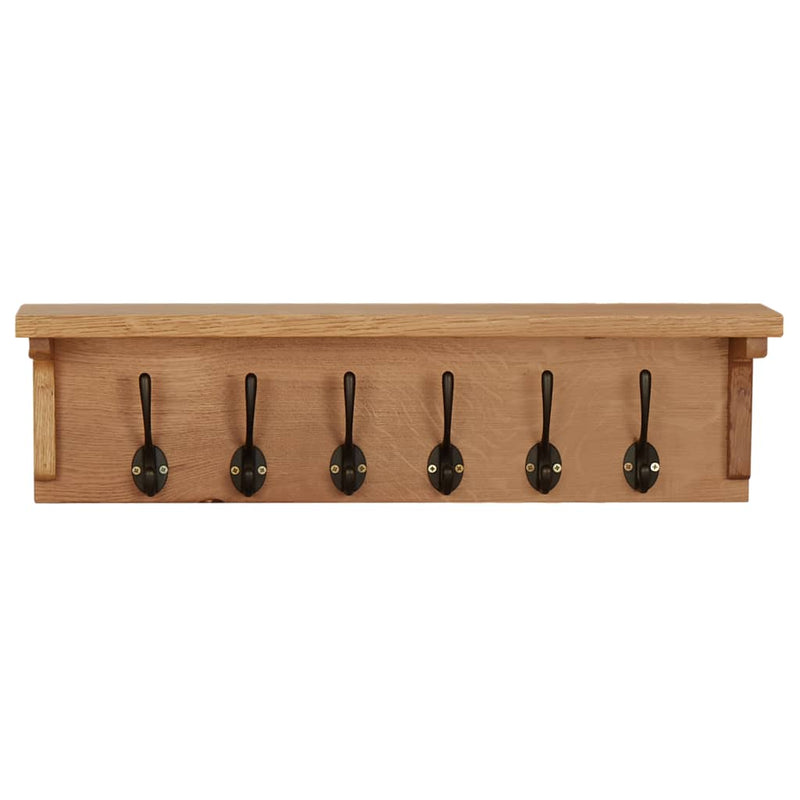 Load image into Gallery viewer, Vidaxl kapstok 60x16x16 cm massief eikenhout
