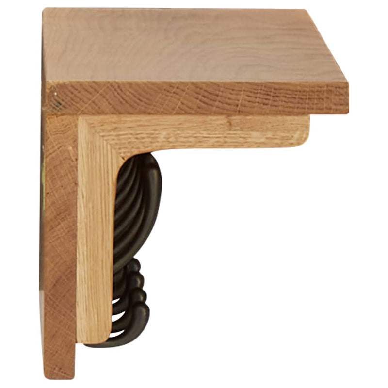 Load image into Gallery viewer, Vidaxl kapstok 60x16x16 cm massief eikenhout
