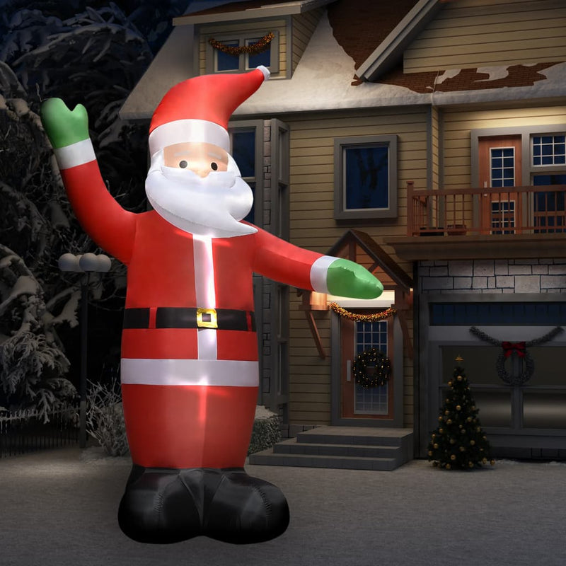 Load image into Gallery viewer, Vidaxl kerstman opblaasbaar met led's ip44 4,5 m
