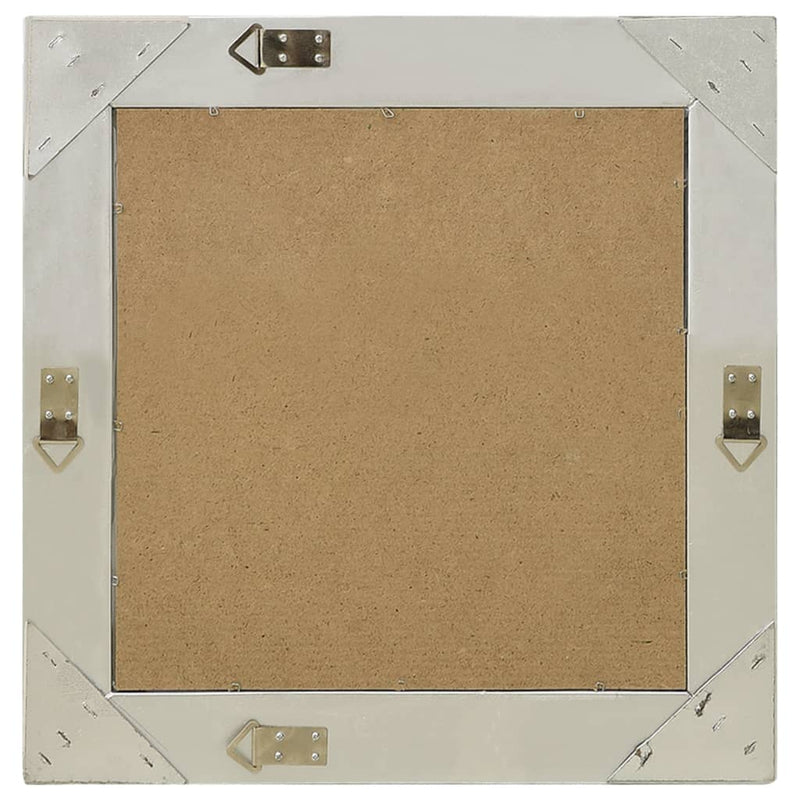 Load image into Gallery viewer, Vidaxl wandspiegel barok stijl 50x50 cm zilverkleurig
