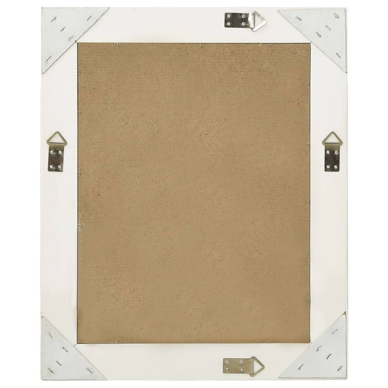 Afbeelding laden in galerijviewer, Vidaxl wandspiegel barok stijl 50x60 cm wit
