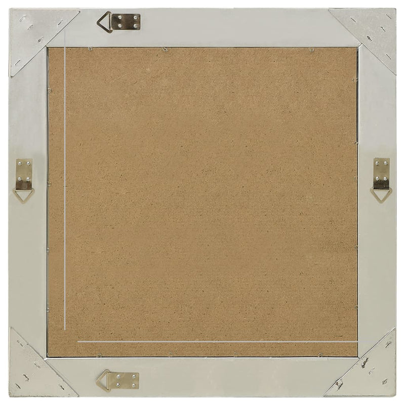 Load image into Gallery viewer, Vidaxl wandspiegel barok stijl 60x60 cm zilverkleurig
