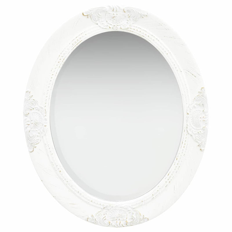 Load image into Gallery viewer, Vidaxl wandspiegel barok stijl 50x60 cm wit
