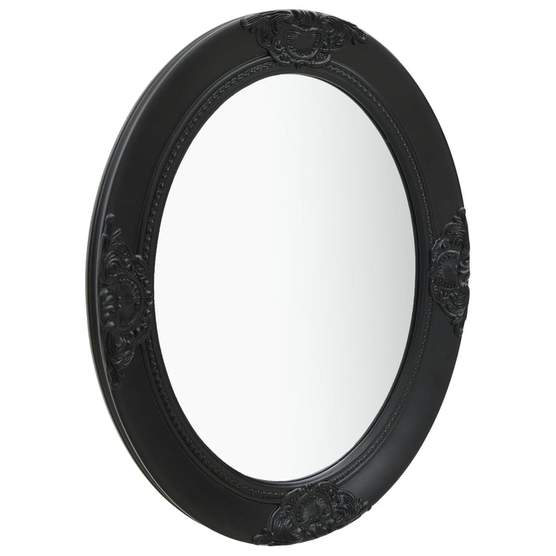 Load image into Gallery viewer, Vidaxl wandspiegel barok stijl 50x60 cm zwart
