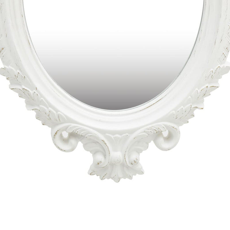 Load image into Gallery viewer, Vidaxl wandspiegel kasteel stijl 56x76 cm wit
