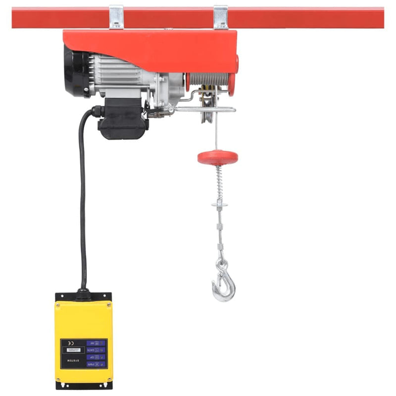 Load image into Gallery viewer, Vidaxl lier elektrisch draadloos afstandsbediening 1000 w 300 600 kg
