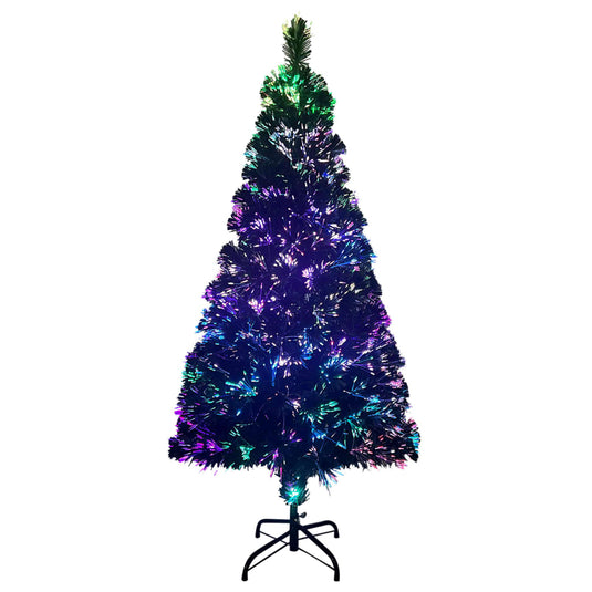 Vidaxl kunstkerstboom met standaard 150 cm glasvezel groen