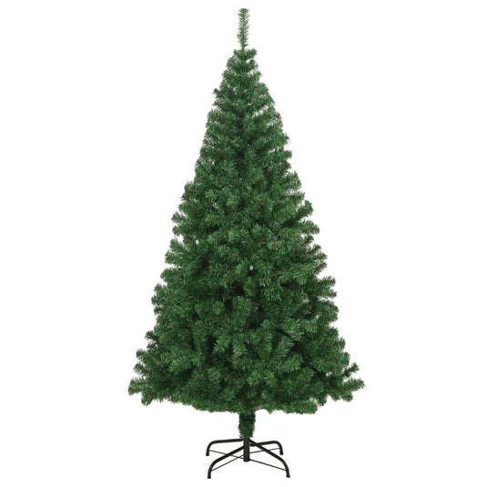 Vidaxl kunstkerstboom met dikke takken 240 cm pvc groen