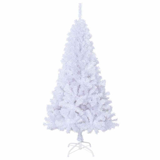 Vidaxl kunstkerstboom met dikke takken 150 cm pvc wit