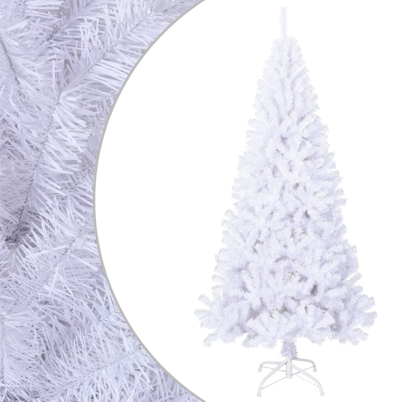 Load image into Gallery viewer, Vidaxl kunstkerstboom met dikke takken 240 cm pvc wit
