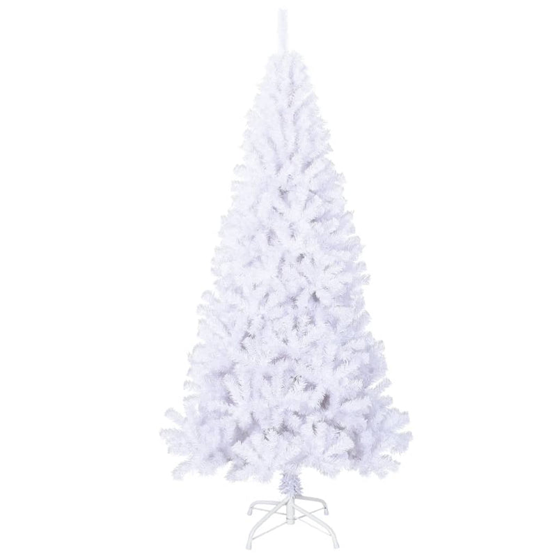 Load image into Gallery viewer, Vidaxl kunstkerstboom met dikke takken 240 cm pvc wit
