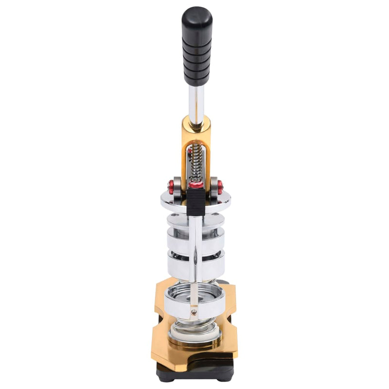 Load image into Gallery viewer, Vidaxl buttonmachine met cirkelsnijder draaipunch 37 mm
