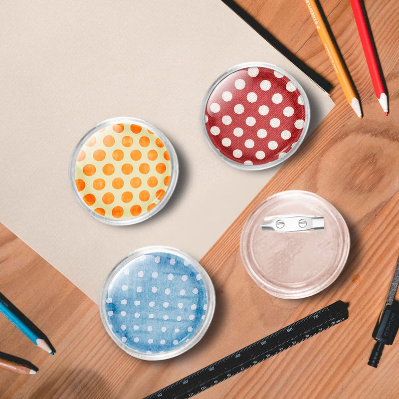 Load image into Gallery viewer, VidaXL Buttons met spelden 100 st 37 mm acryl
