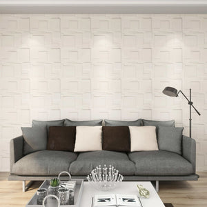 Vidaxl wandpanelen 12 st 3d 3 m² 0,5x0,5 m