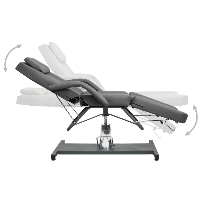 Load image into Gallery viewer, VidaXL Massagetafel 180x62x(87-112) cm grijs
